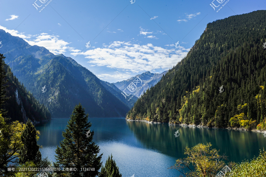 九寨沟山水风景