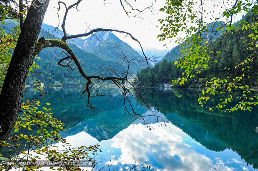 九寨沟山水风景