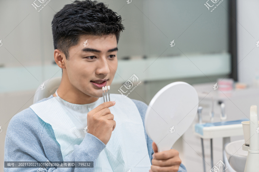 病人在牙科诊所