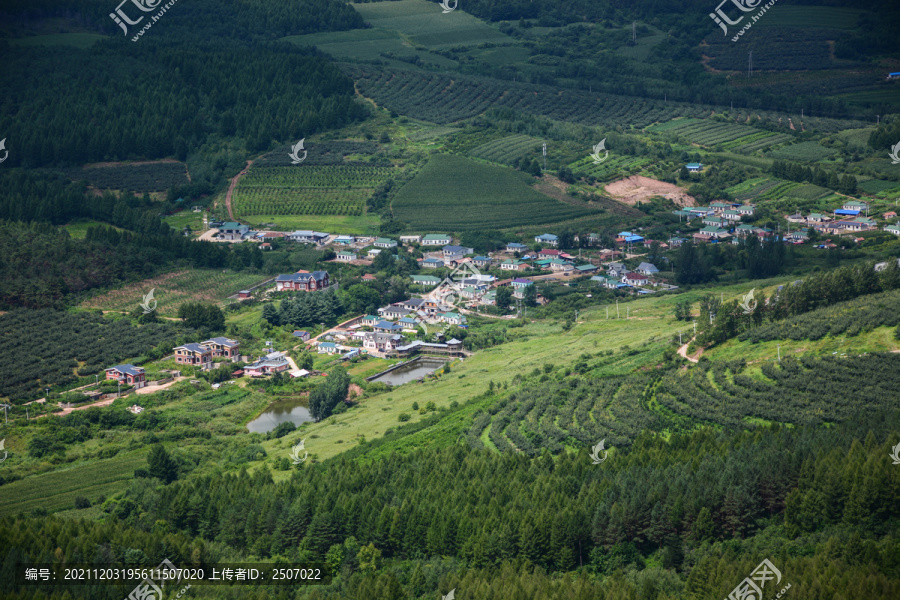 延吉市帽儿山风景区自然风光