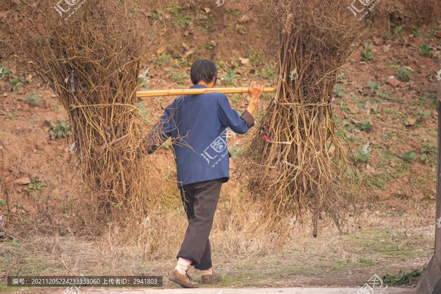 乡村留守老人