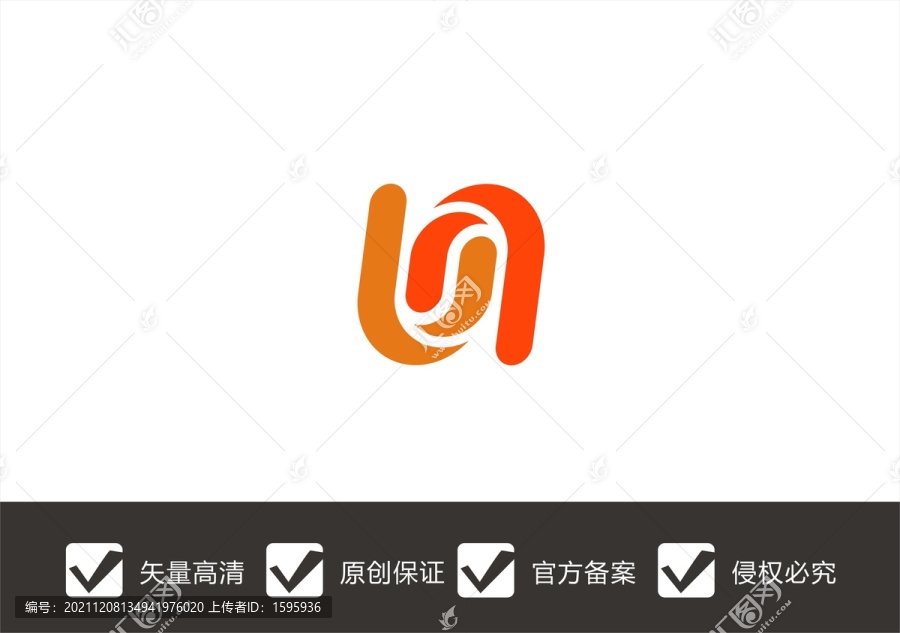 字母N科技logo