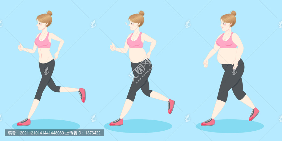 少女跑步改变体态插图
