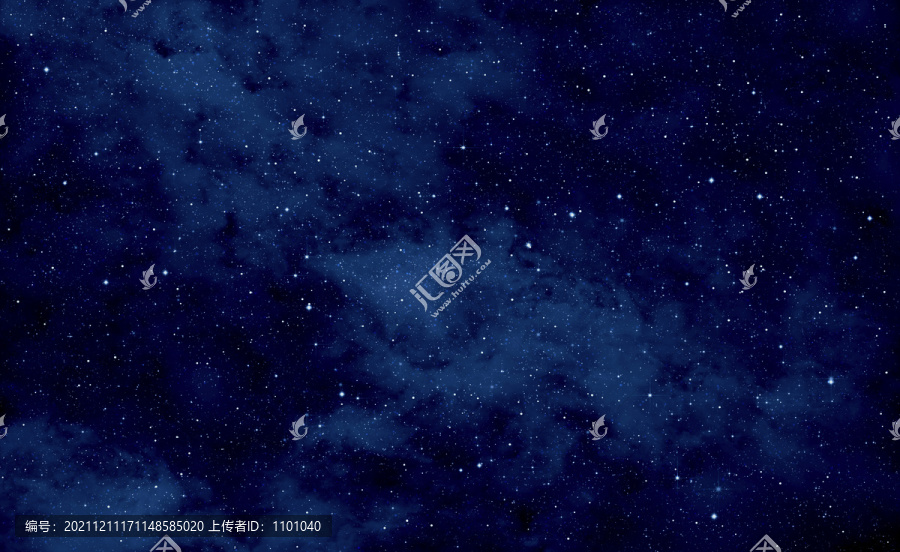 深藍星空