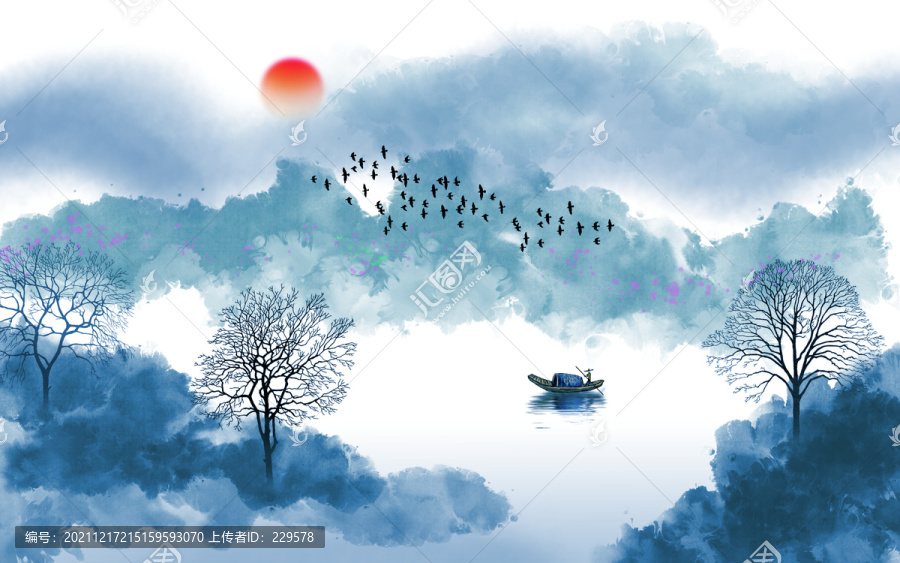 意境山水畫
