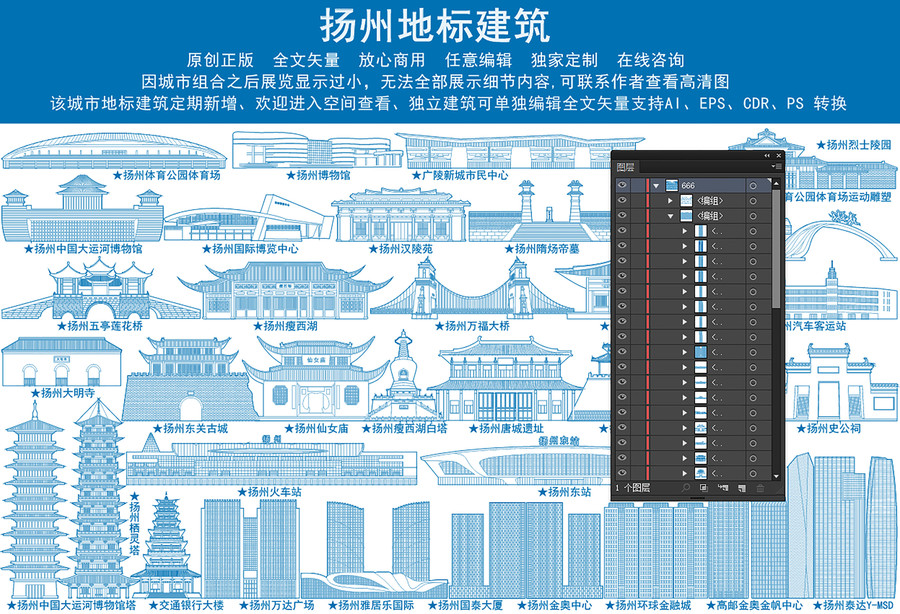 揚州地標建筑