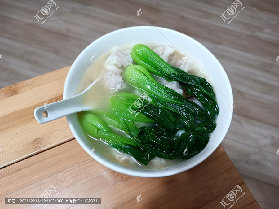 一碗青菜扁肉汤