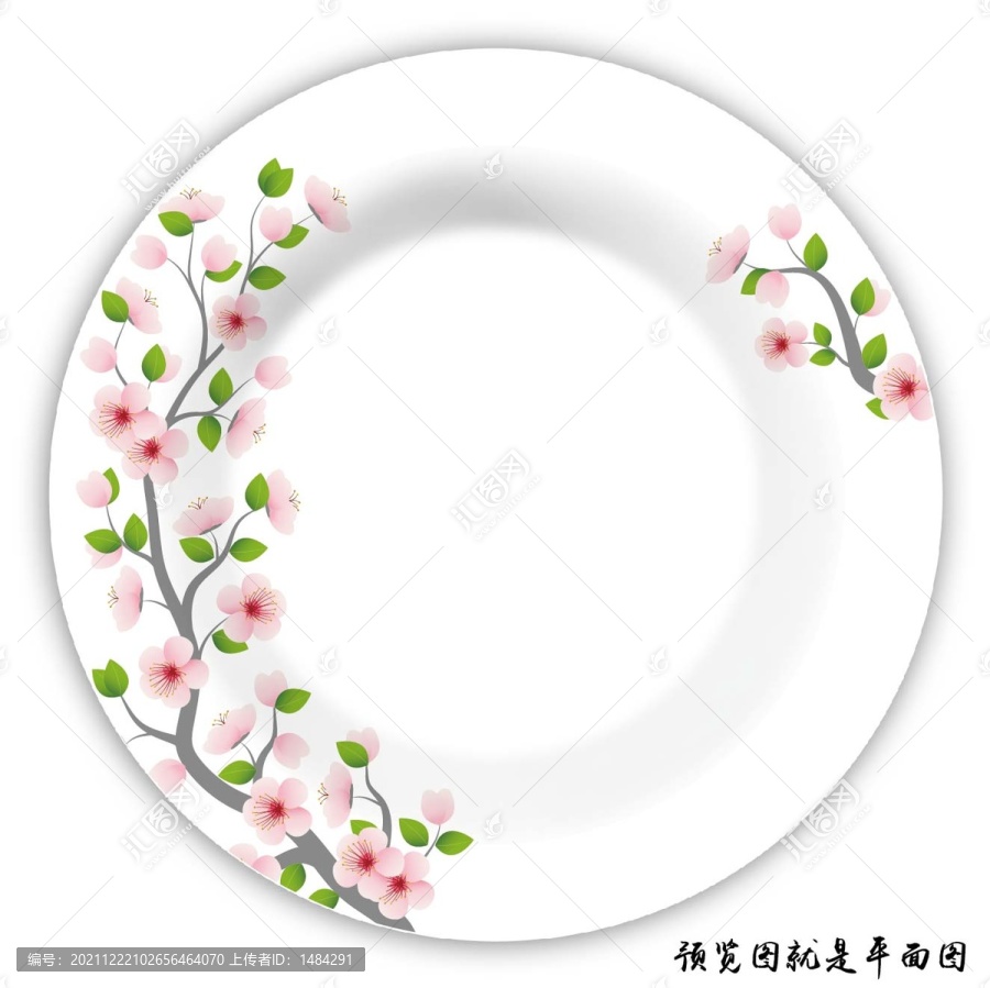 餐具花面
