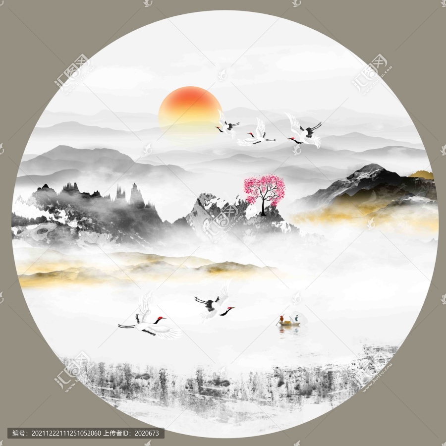 新中式山水