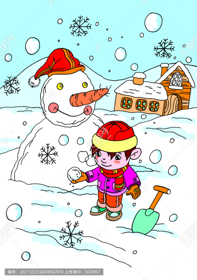 堆雪人
