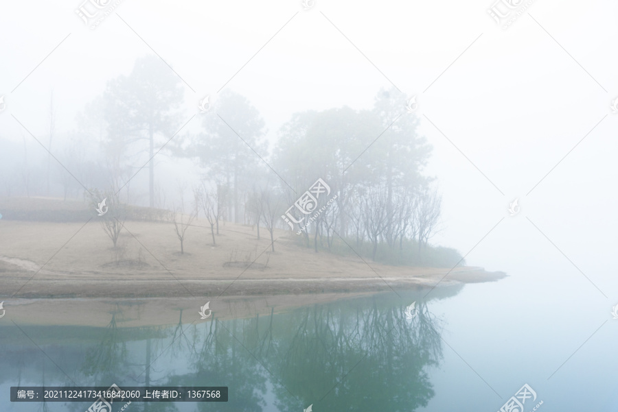 唯美湖景