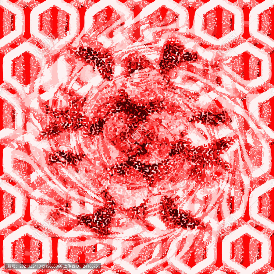 抱枕地毯裝飾畫(huà)矢量圖