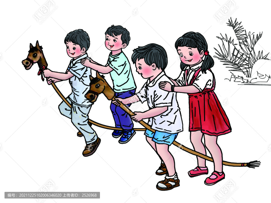 民間游戲騎大馬