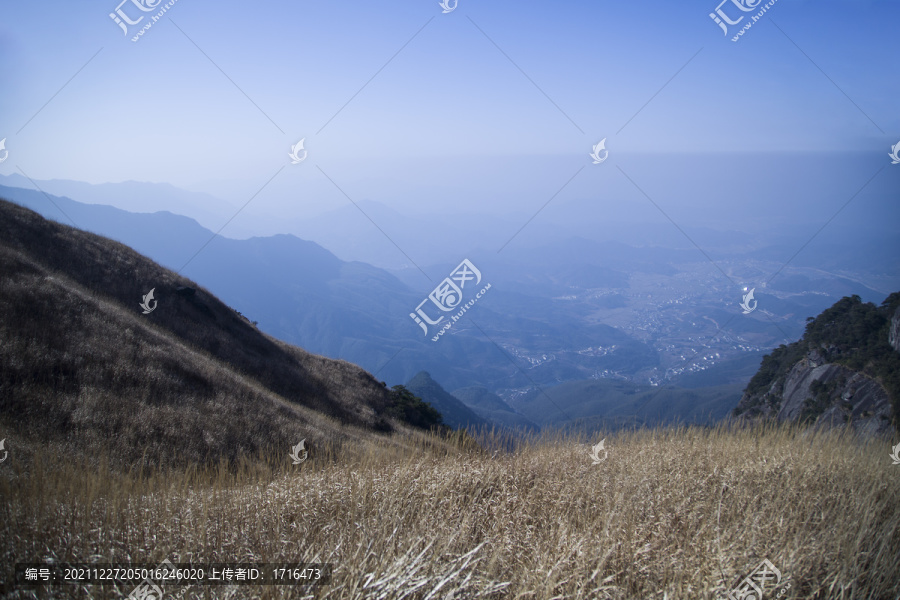 武功山秋景