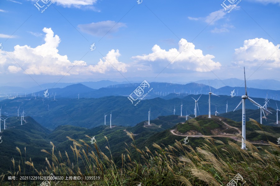 桂林兴安摩天岭风电场