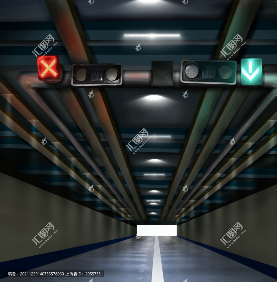 停車場出口隧道