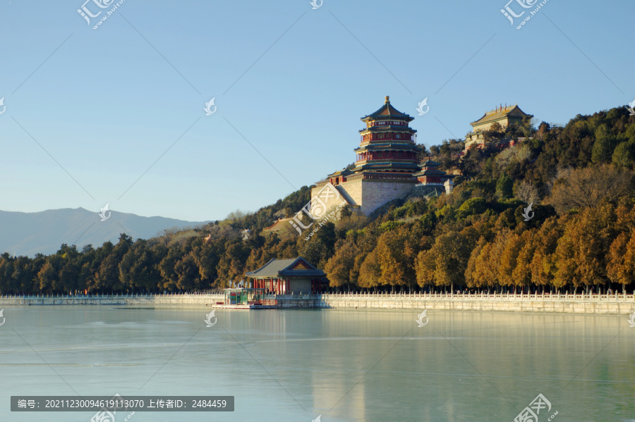 北京颐和园万寿山佛香阁