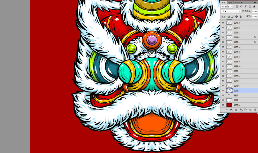 國(guó)潮醒獅