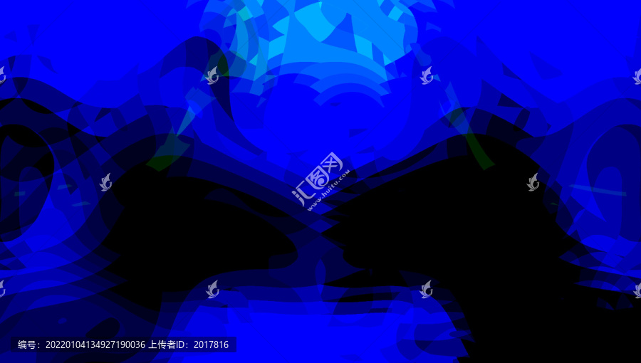 顏料交融多彩圖案