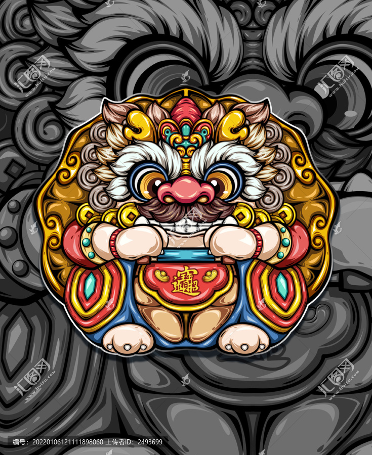 國潮龍龜