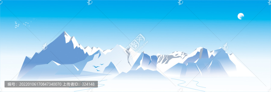 雪山