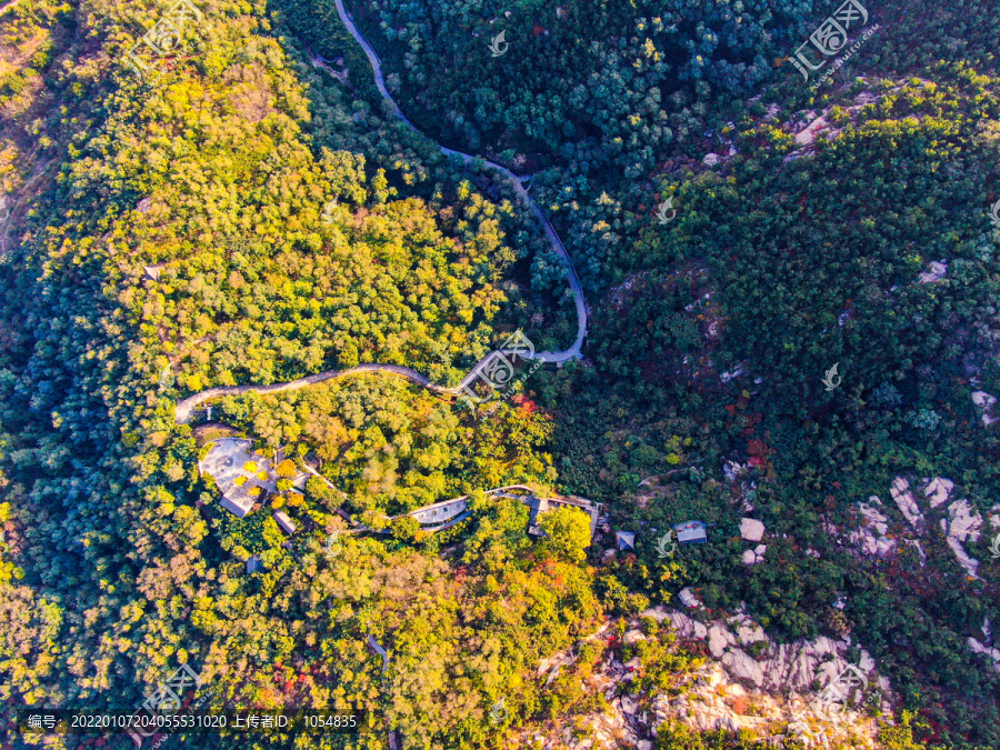 山东青岛竹子庵风光