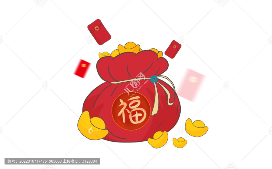 手繪福袋