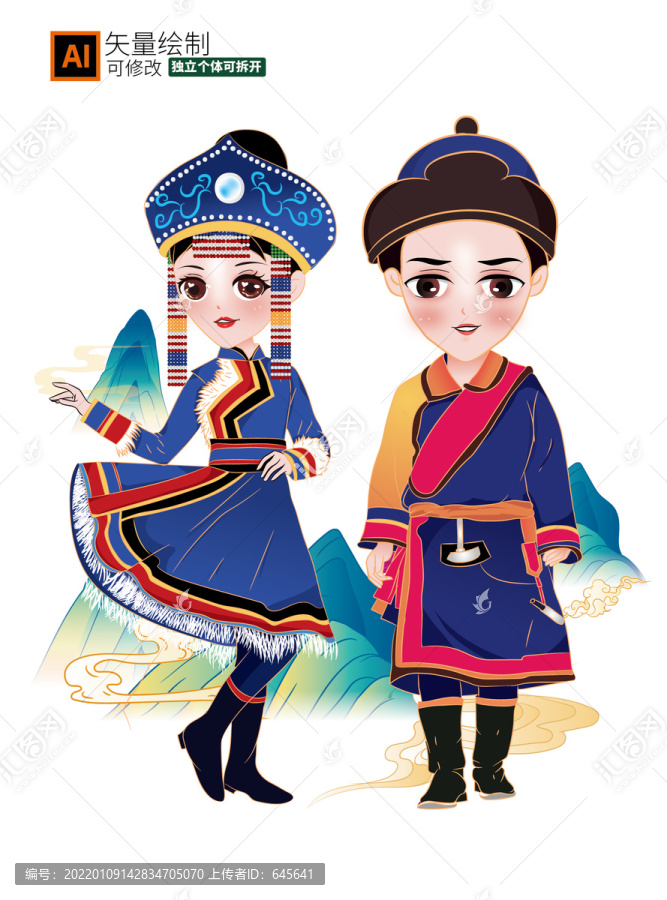 蒙古族人物