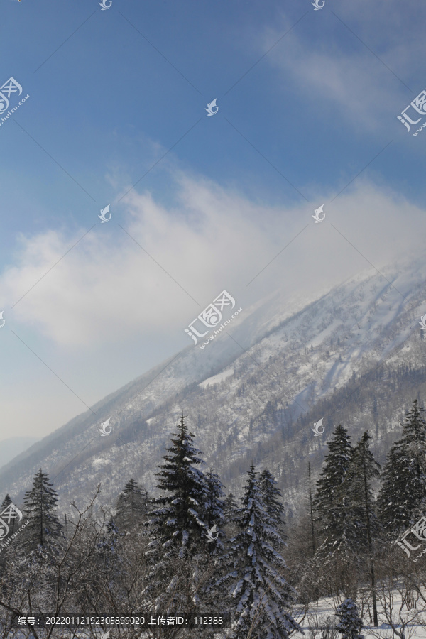 牡丹江雪乡雪谷东北旅游冬季