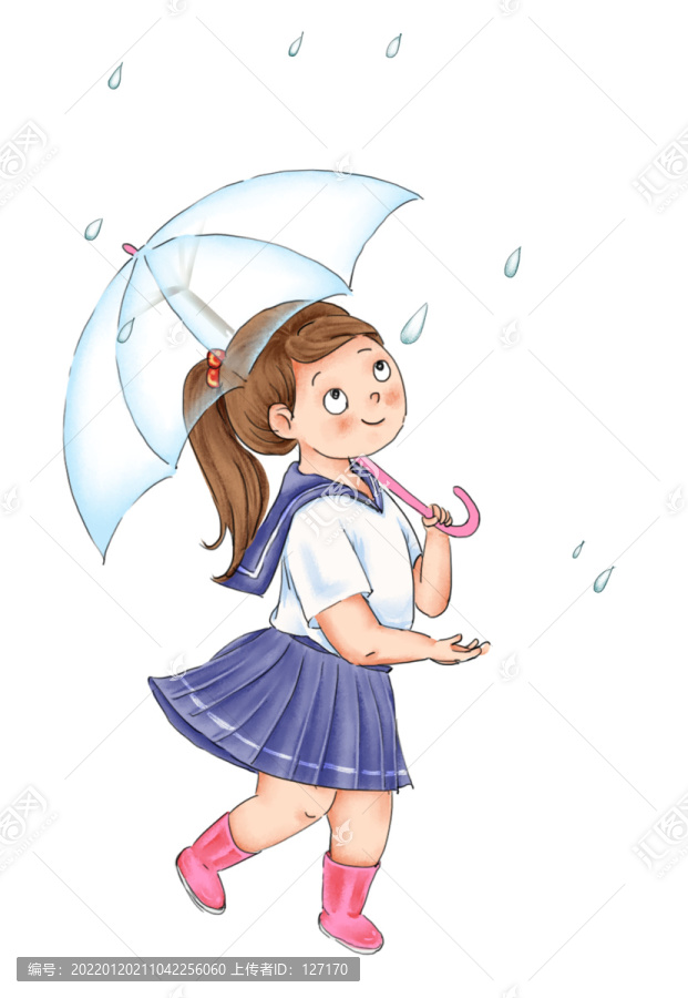 下雨了