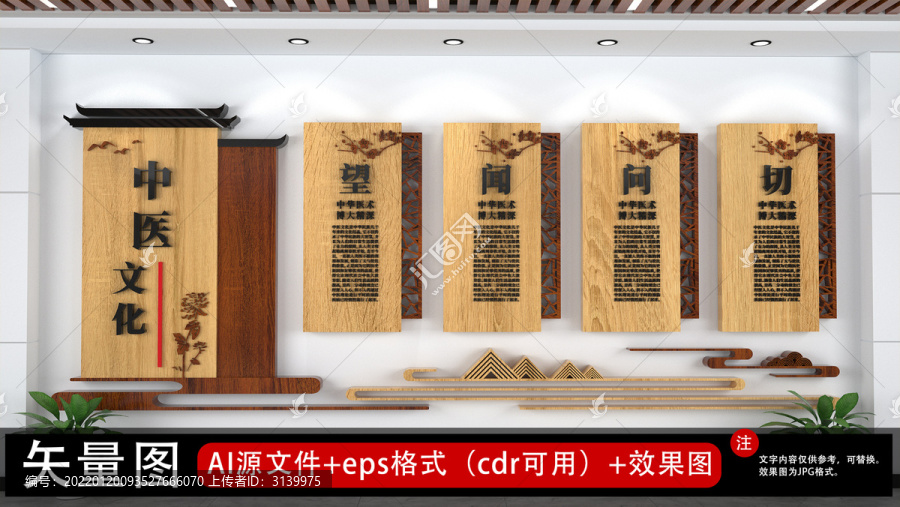 中醫養生醫院文化墻