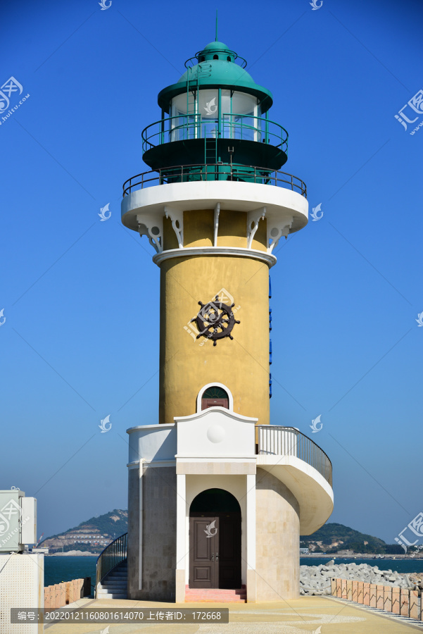 珠海桂山岛的灯塔