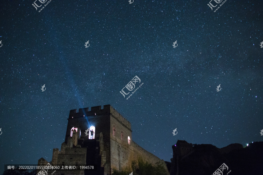 长城星空