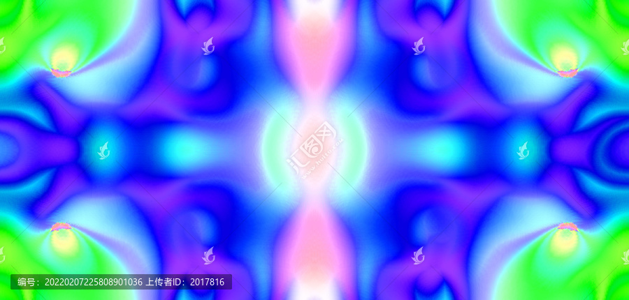 幻彩炫彩幾何線條圖案