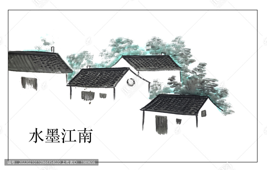 江南水墨画