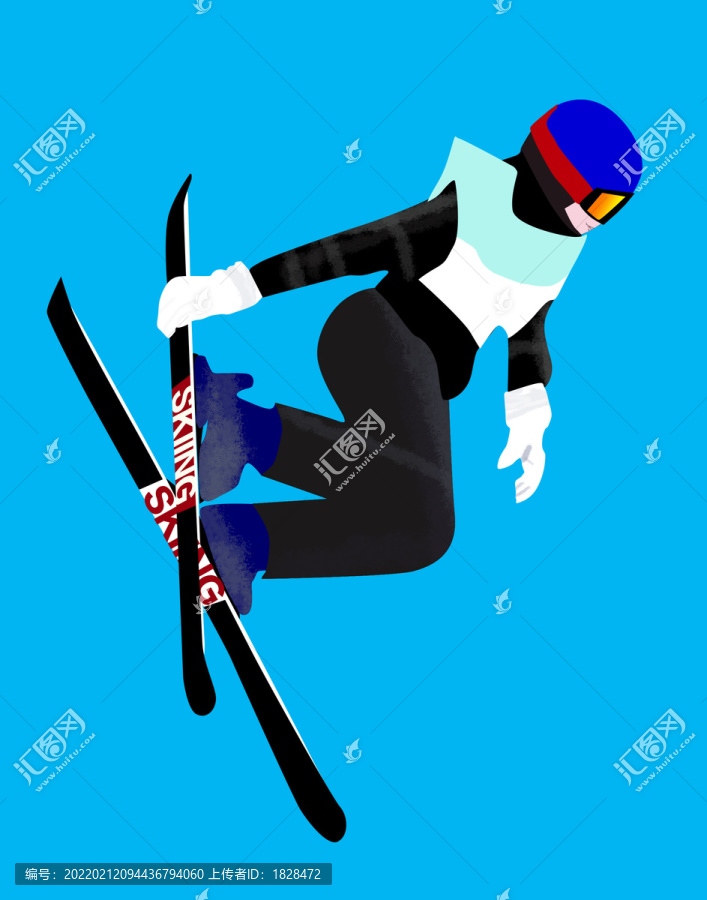滑雪冬奥会