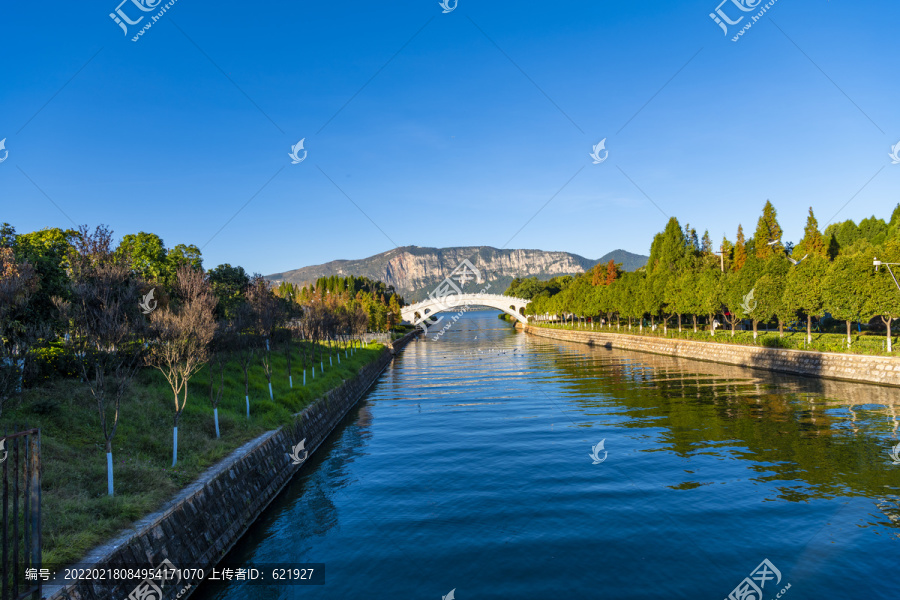 滇池盘龙江入湖口