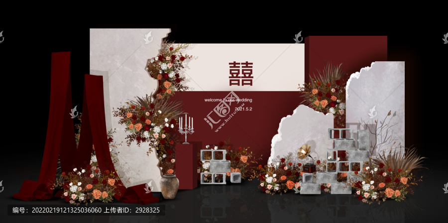 剎寂風(fēng)婚禮效果圖