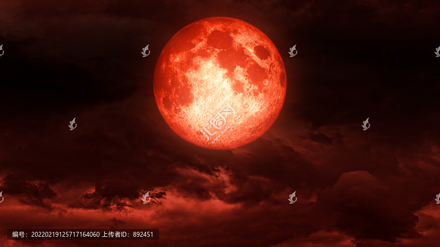 血月當(dāng)空