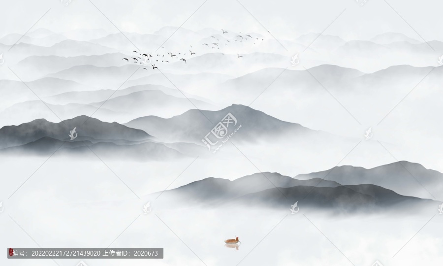新中式山水