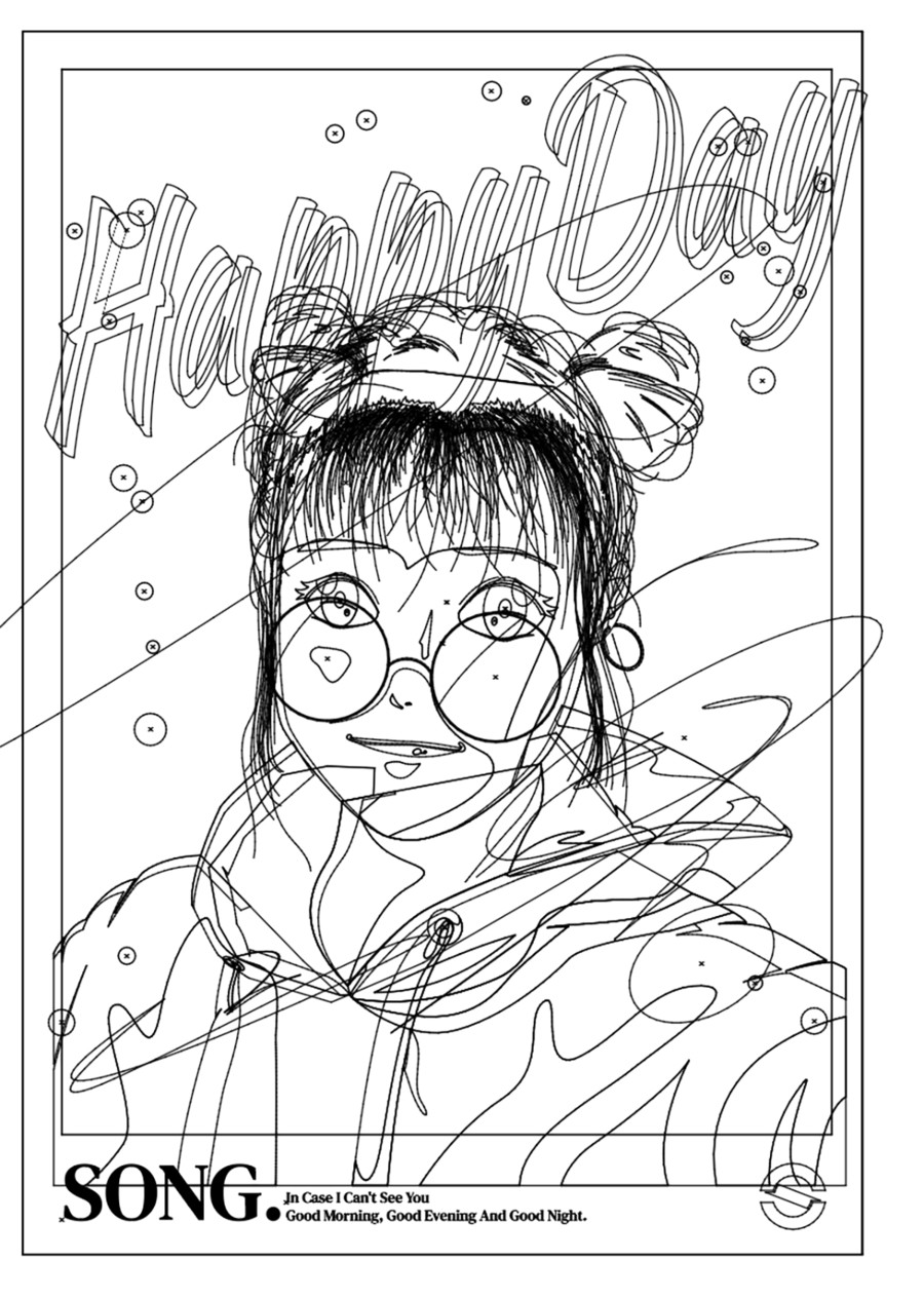 矢量美女時(shí)尚插畫