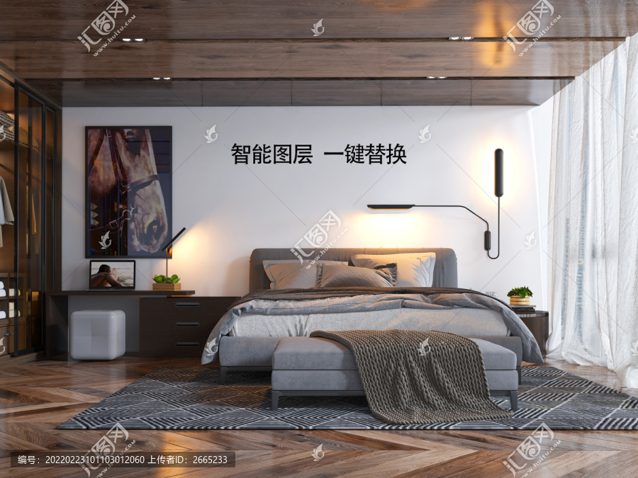 超高清墻布壁紙室內(nèi)背景樣機(jī)