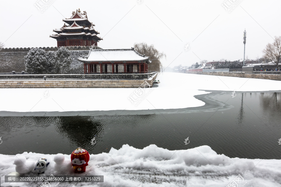 故宫角楼雪景