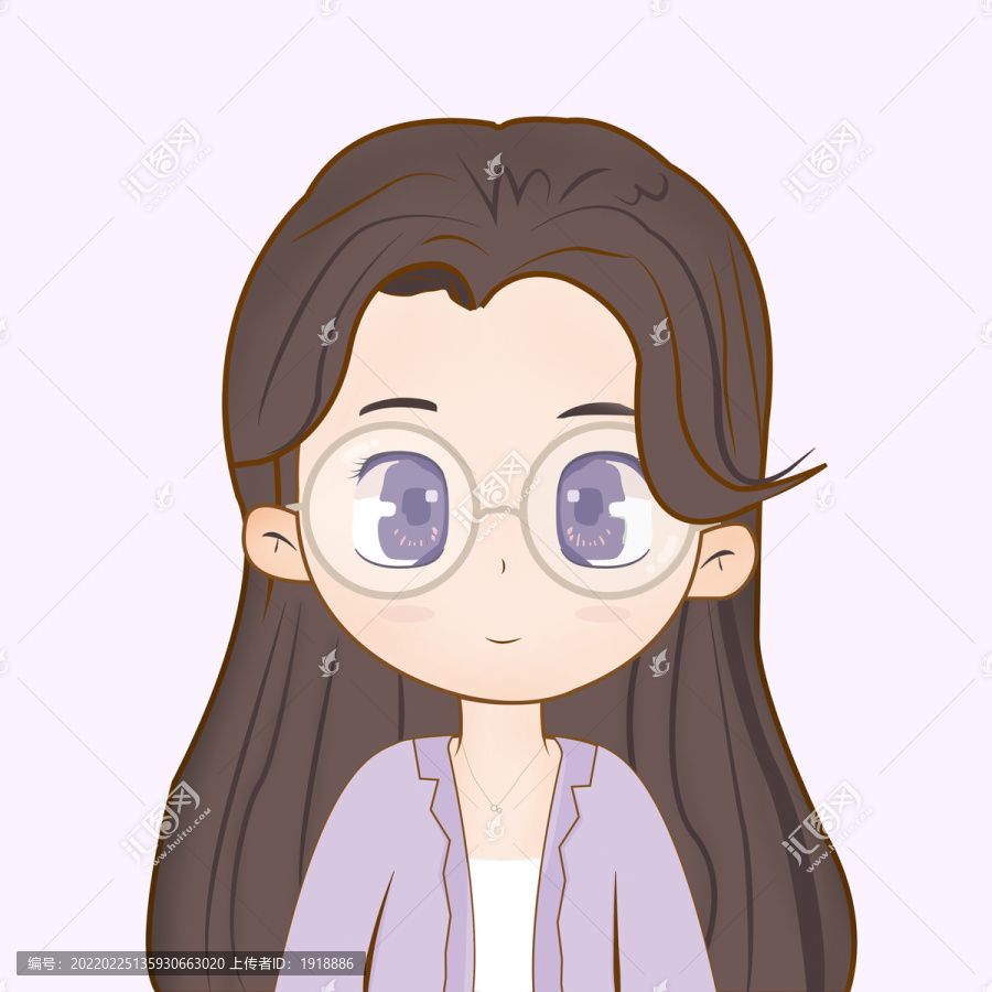 女孩Q版頭像