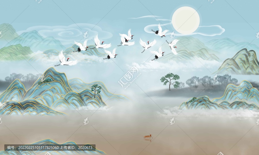 國潮插畫