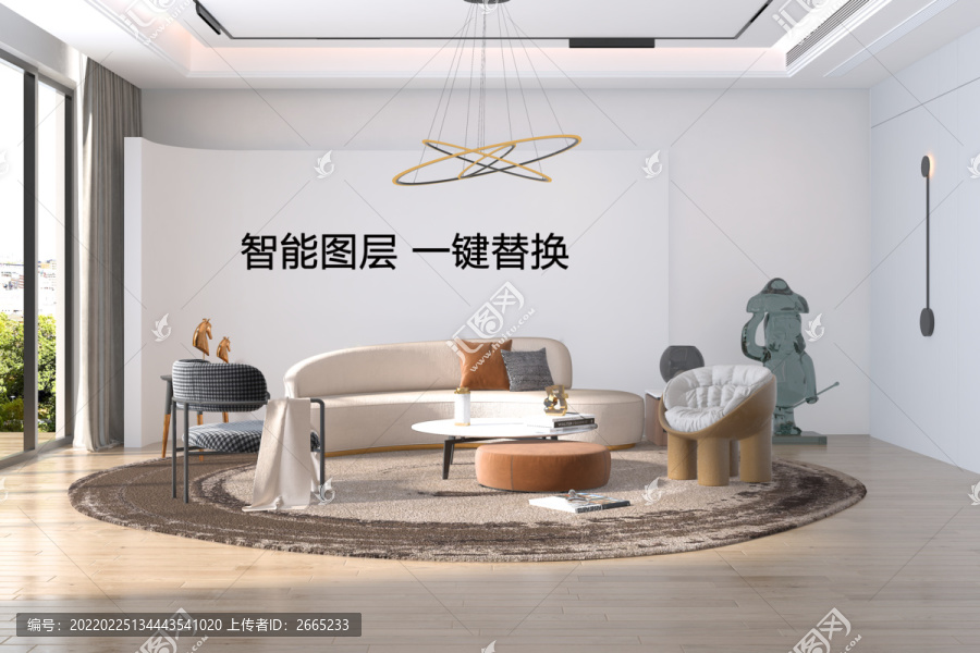 超高清墻布壁紙室內(nèi)背景樣機(jī)