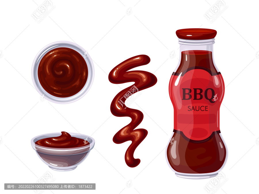 烤肉醬玻璃罐裝插圖