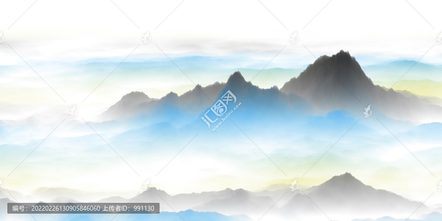 新中式山水畫