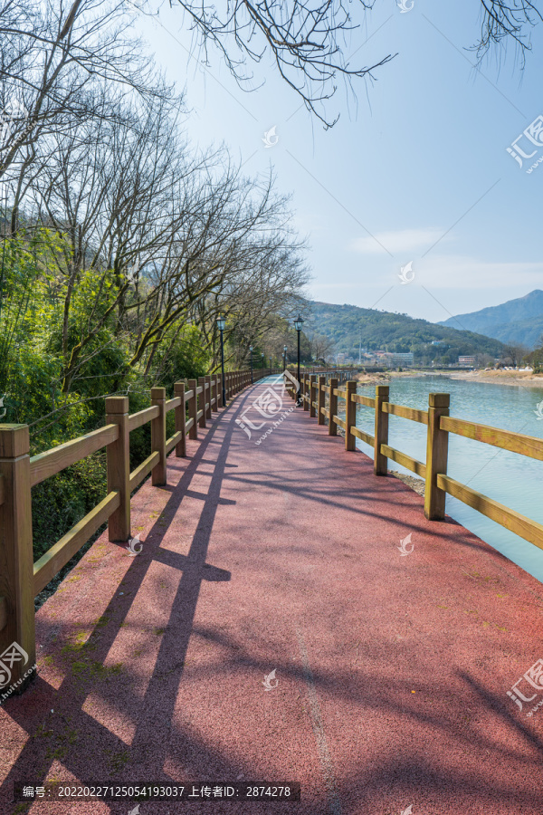 泽雅龙溪湿地公园健走步道