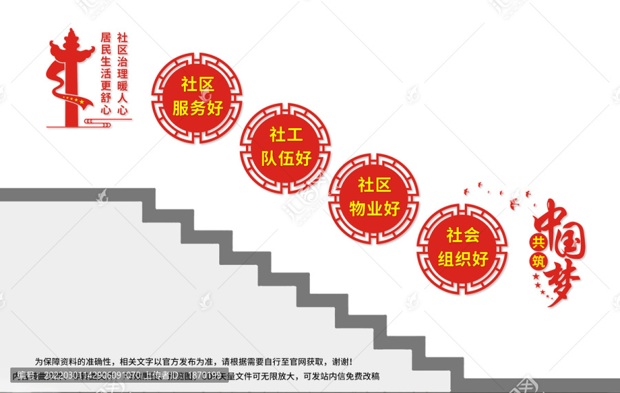 社區(qū)樓梯文化墻
